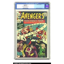 The Avengers #7 (Marvel, 1964) CGC FN/VF 7.0 Off-white to white pages. A truly classic issue, fea...