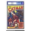 Image 1 : Catman Comics #18 Mile High pedigree (Holyoke Publications, 1944) CGC NM- 9.2 Off-white to white...