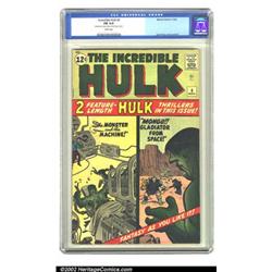 The Incredible Hulk #4 (Marvel, 1962) CGC FN 6.0 White pages. In a rare move, Marvel splits this...