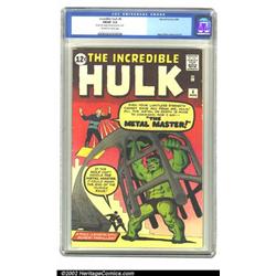 The Incredible Hulk #6 (Marvel, 1963) CGC FN/VF 7.0 Off-white to white pages. The only Steve Ditk...