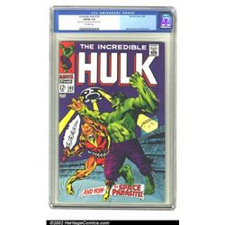 The Incredible Hulk #103 (Marvel, 1968) CGC VG/FN 5.0 Off-white pages. Hulk tangles with the Spac...