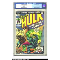 The Incredible Hulk #182 (Marvel, 1974) CGC VF 8.0 Off-white pages. The last of the Wolverine tri...