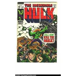 The Incredible Hulk group lot (Marvel, 1968). A great starter run for any Hulk enthusiast, contai...