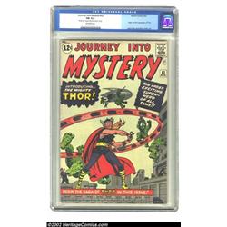 Journey into Mystery #83 (Marvel, 1962) CGC FN 6.0 Off-white pages. Introducing the mighty Thor!...