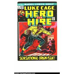 Luke Cage, Hero for Hire group lot (Marvel, 1972). Presented here is quite a significant group of...