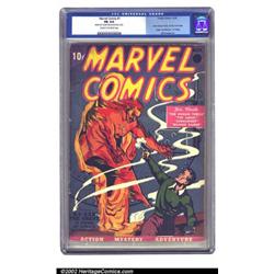 Marvel Comics #1 (Timely, 1939) CGC FN 6.0 Cream to off-white pages. Publisher Martin Goodman too...