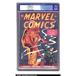 Marvel Comics #1 (Timely, 1939) CGC VG/FN 5.0 Cream to off-white pages. Marvel #1's first print r...