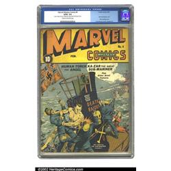 Marvel Mystery Comics #4 (Timely, 1940) CGC GD/VG 3.0 Cream to off-white pages. For all of you un...