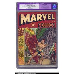 Marvel Mystery Comics #9 Larson pedigree (Timely, 1940) CGC Apparent VG/FN 5.0 Slight (P) Off-whi...