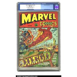 Marvel Mystery Comics #36 (Timely, 1942) CGC FN+ 6.5 Cream to off-white pages. One of Schomburg's...