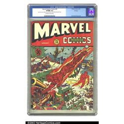 Marvel Mystery Comics #39 Chicago pedigree (Timely, 1943) CGC VF/NM 9.0 Off-white to white pages....