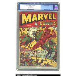 Marvel Mystery Comics #40 (Timely, 1943) CGC FN 6.0 Cream to off-white pages. Schomburg, deep in...