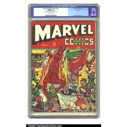 Marvel Mystery Comics #41 Chicago pedigree (Timely, 1943) CGC VF/NM 9.0 Off-white pages. Finally,...