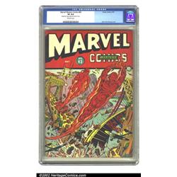 Marvel Mystery Comics #43 (Timely, 1943) CGC VF 8.0 Off-white pages. Earning their worth in the w...