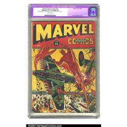 Marvel Mystery Comics #44 (Timely, 1943) CGC Apparent VG 4.0 Slight (P) Off-white pages. One of t...