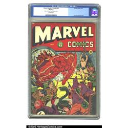 Marvel Mystery Comics #45 (Timely, 1943) CGC FN 6.0 Off-white pages. Those dastardly hooded Nazis...