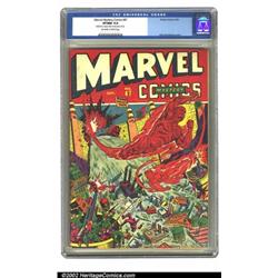 Marvel Mystery Comics #47 (Timely, 1943) CGC VF/NM 9.0 Off-white to white pages. Torch tears thro...