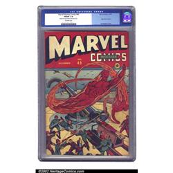 Marvel Mystery Comics #49 (Timely, 1949) CGC FN/VF 7.0 Off-white pages. Sol Brodsky's cover featu...