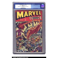 Marvel Mystery Comics #52 (Timely, 1944) CGC FN- 5.5 Off-white pages. An unmistakable Alex Schomb...