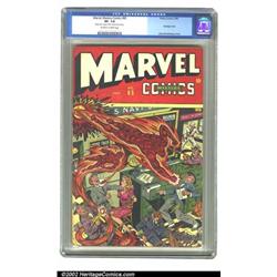 Marvel Mystery Comics #65 (Timely, 1945) CGC VF- 7.5 Off-white to white pages. Torch busts up a s...