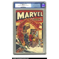 Marvel Mystery Comics #75 (Timely, 1946) NM 9.4 Off-white pages. Torch and Toro foil a kidnapping...