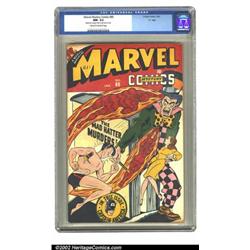 Marvel Mystery Comics #80 "D" pedigree (Timely, 1947) CGC NM- 9.2 Cream to off-white pages. Can y...