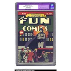 More Fun Comics #52 (DC, 1940) CGC Apparent FN+ 6.5 Slight (P) Cream to off-white pages. After ru...