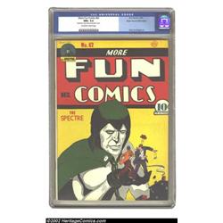 More Fun Comics #62 Mile High pedigree (DC, 1940) CGC NM+ 9.6 Off-white to white pages. A truly m...