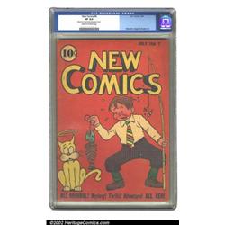 New Comics #6 (DC, 1936) CGC VF 8.0 Cream to off-white pages. Another stunning grade for these ea...