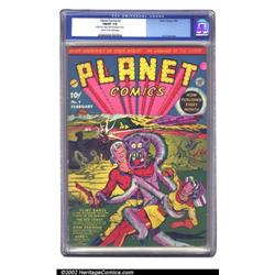 Planet Comics #2 (Fiction House, 1940) CGC FN/VF 7.0 Cream to off-white pages. Scarce in any grad...