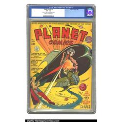 Planet Comics #7 (Fiction House, 1940) CGC VF- 7.5 Cream to off-white pages. Another great Powell...