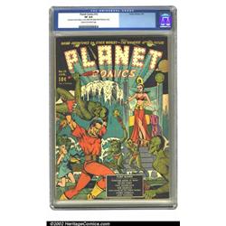 Planet Comics #10 (Fiction House, 1941) CGC VF 8.0 Cream to off-white pages. Zolnerowich, the Fic...