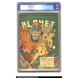 Planet Comics #16 (Fiction House, 1942) CGC FN/VF 7.0 Off-white pages. Zolnerowich delivers anoth...