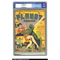 Planet Comics #20 (Fiction House, 1942) CGC FN- 5.5 Off-white pages. By this issue, the women wer...