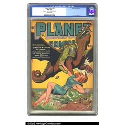 Planet Comics #29 (Fiction House, 1944) CGC FN+ 6.5 Off-white pages. Out of the skies swoop the D...