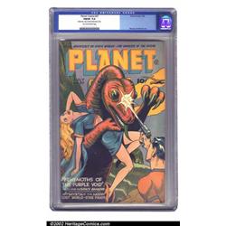 Planet Comics #37 (Fiction House, 1945) CGC FN/VF 7.0 Tan to off-white pages. The Space Rangers f...