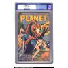 Image 1 : Planet Comics #37 (Fiction House, 1945) CGC FN/VF 7.0 Tan to off-white pages. The Space Rangers f...