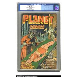 Planet Comics #41 (Fiction House, 1946) CGC VF+ 8.5 Off-white pages. Mysta finds herself in quite...