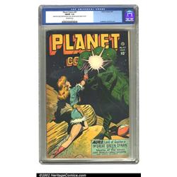 Planet Comics #47 (Fiction House, 1947) CGC FN/VF 7.0 Off-white pages. Here's quite an interestin...