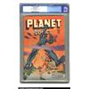 Image 1 : Planet Comics #48 (Fiction House, 1947) CGC VF- 7.5 Off-white pages. What a cover! Everyone runs...