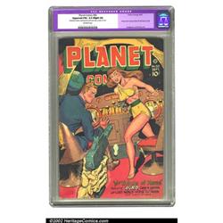 Planet Comics #50 (Fiction House, 1947) CGC Apparent FN+ 6.5 Slight (A) Off-white pages. The Thin...