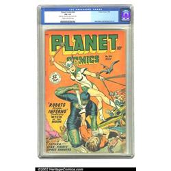 Planet Comics #54 (Fiction House, 1948) CGC FN- 5.5 Cream to off-white pages. Mysta of the Moon p...