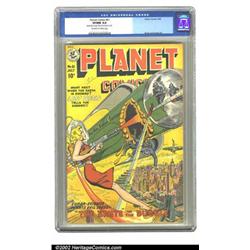 Planet Comics #61 (Fiction House, 1949) CGC VF/NM 9.0 Off-white to white pages. This cover is a c...