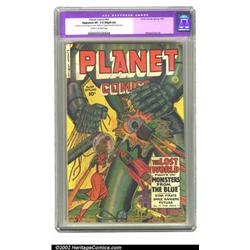 Planet Comics #64 (Fiction House, 1950) CGC Apparent VF- 7.5 Slight (A) Cream to off-white pages....