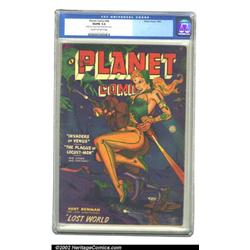 Planet Comics #66 (Fiction House, 1952) CGC VG/FN 5.0 Cream to off-white pages. Covered in rich p...