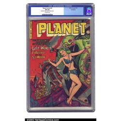 Planet Comics #67 Bethlehem pedigree (Fiction House, 1952) CGC VF 8.0 Off-white pages. The Nymphs...