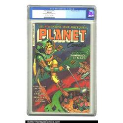 Planet Comics #71 (Fiction House, 1953) CGC VG 4.0 Cream to off-white pages. "Dig Doom Beneath th...