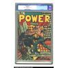Image 1 : Power Comics #1 (Holyoke Publications, 1944) CGC VF 8.0 White pages. Running only four issues, Po...