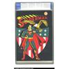 Image 2 : Superman Workbook #nn (DC, 1945) CGC VF- 7.5 White pages. Running 68 pages, this black and white...