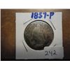 Image 1 : 1857 SEATED LIBERTY QUARTER